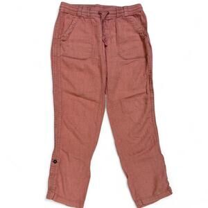 Anthropologie Hei Hei Linen Blend Pants – Orange – Women’s Size S